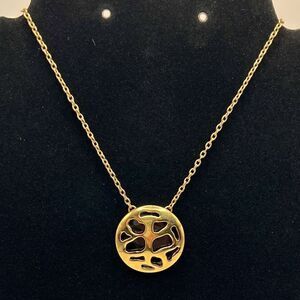 *3/$20* Black and gold tone necklace